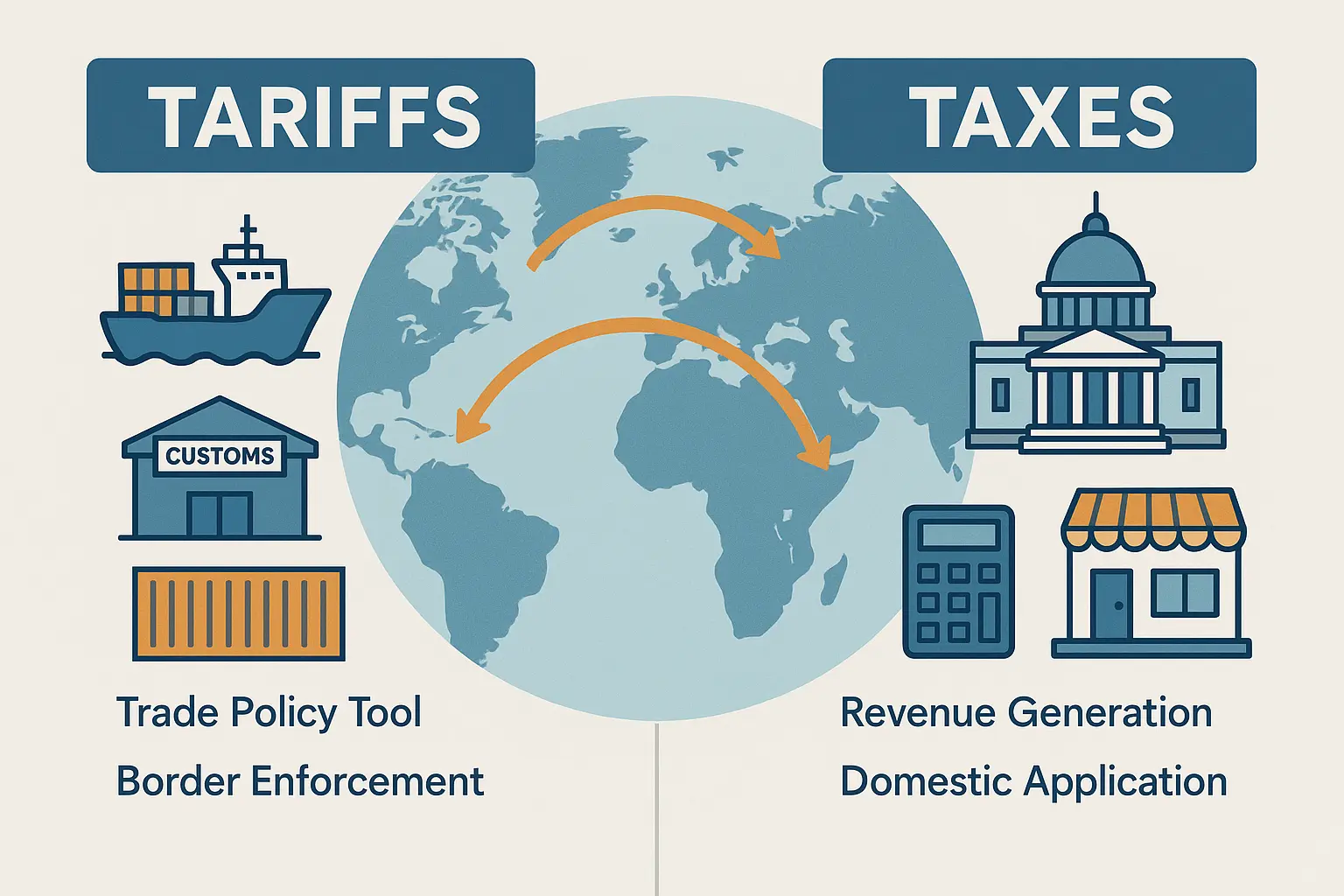 Tariffs vs. Taxes: What's the Difference and Why It Matters for Importers and Exporters
